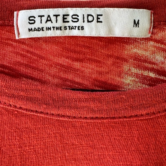 Stateside Supima Slub Jersey Twist Tee. Women’s‎ Medium. - Picture 3 of 5